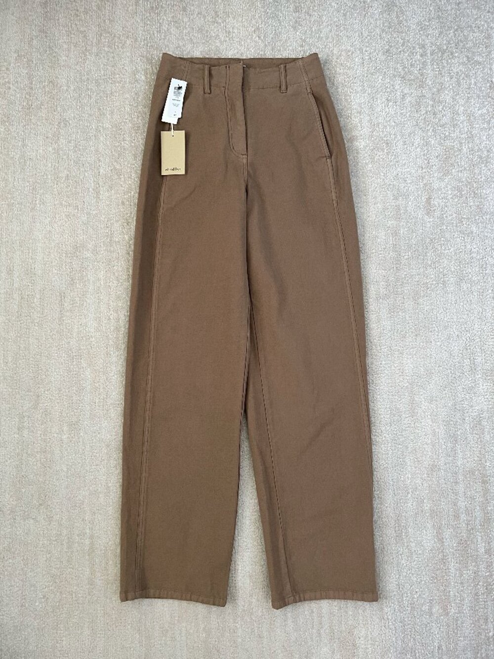 NWT Aritzia Wilfred Free Ascendant Cotton Pants 2